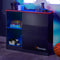 Carbon-Tek LED Chest of 3 Drawers - Grey / Blue RGB