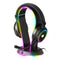 X Rocker C6-100LED Light Up RGB Gaming Headset and Stand Bundle for Consoles and PC
