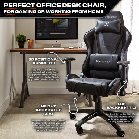 Agility eSport Ergonomic Gaming Chair - Carbon Black