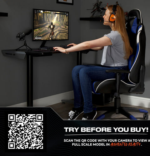 Agility eSport Ergonomic Gaming Chair - Black / Blue