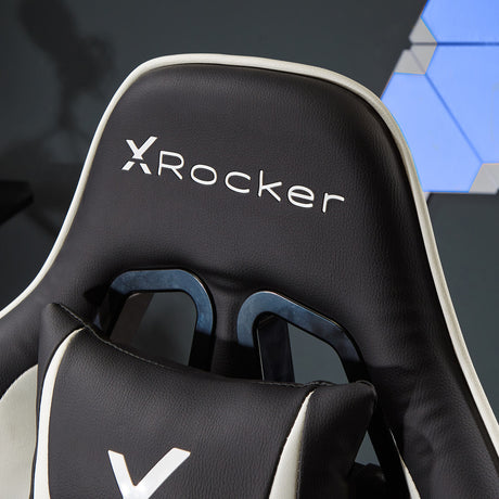Agility Compact Ergonomic eSports Gaming Chair for Juniors - Black / Blue