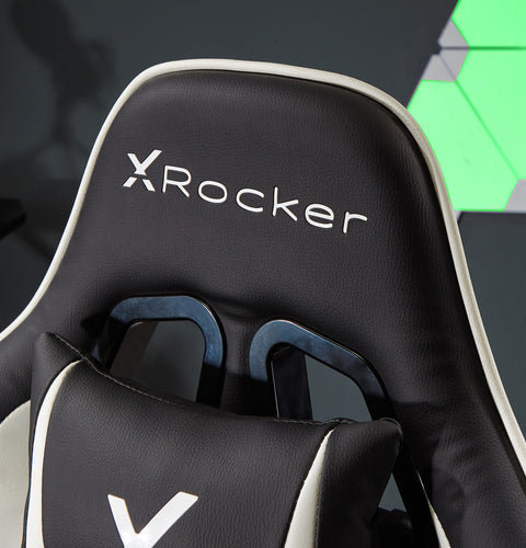 Agility Compact Ergonomic eSports Gaming Chair for Juniors - Black / Green