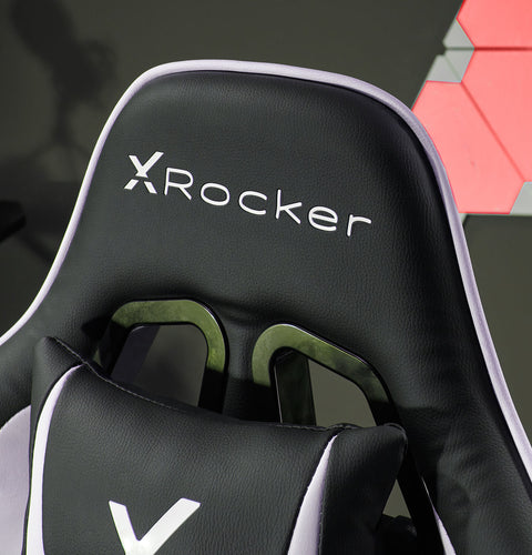 Agility Compact Ergonomic eSports Gaming Chair for Juniors - Black / Red