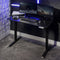 Ascend 120cm Electric Height Adjustable Gaming Desk - Black
