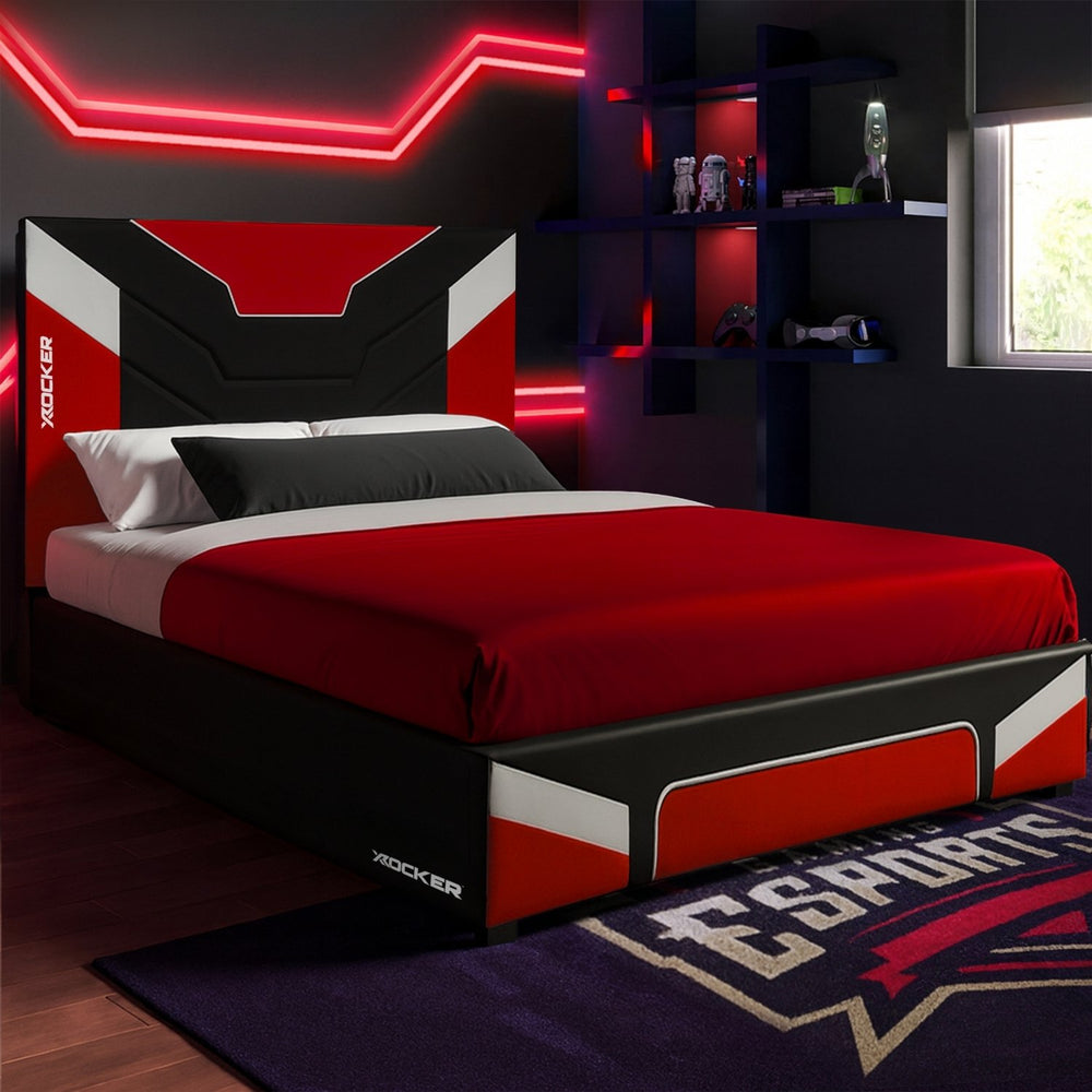 Cerberus MKII Gaming Bed in a Box - Red (3 Sizes)