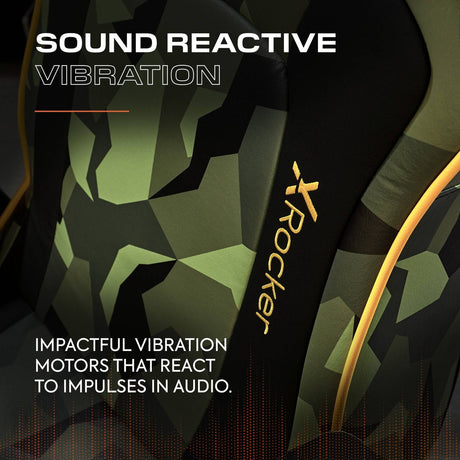 Covert Ops 2.1 Audio Console Gaming Chair - Black / Green