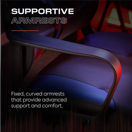 Helix Ergonomic PC Office Mesh Gaming Chair - Black / Blue