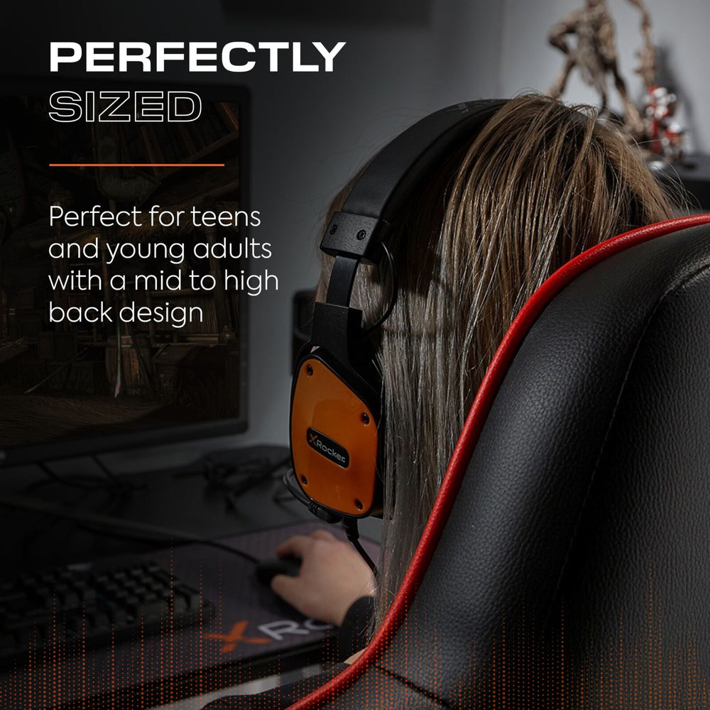 Maelstrom Ergonomic PC Office Gaming Chair - Black / Red