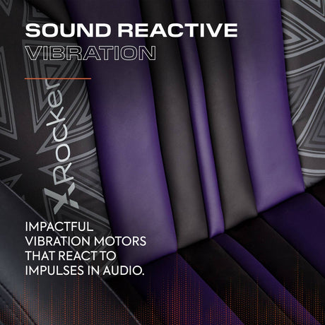 Officially Licensed Marvel™ Elite 2.1 Audio Console Gaming Chair - Black Panther