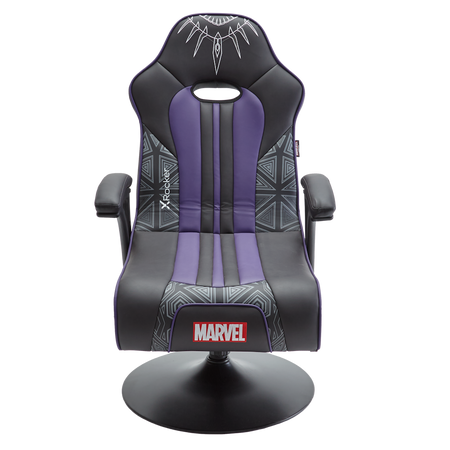 Officially Licensed Marvel™ Elite 2.1 Audio Console Gaming Chair - Black Panther