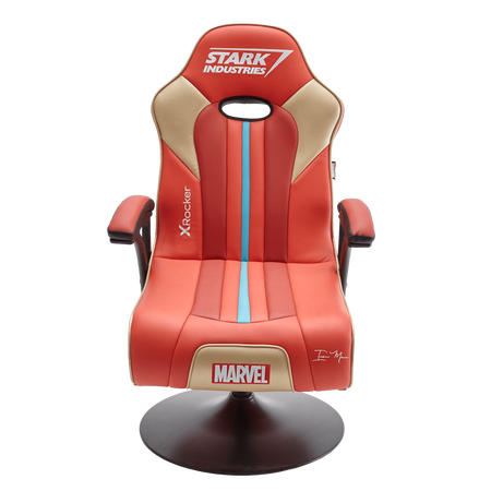 Officially Licensed Marvel™ Elite 2.1 Audio Console Gaming Chair - Iron Man