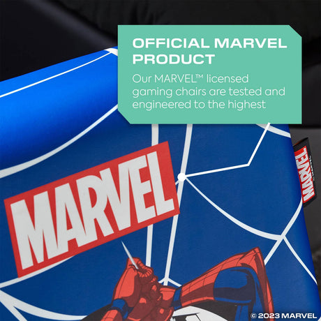 Officially Licensed Marvel™ Hero Video Rocker Gaming Chair for Kids - Spider-Man