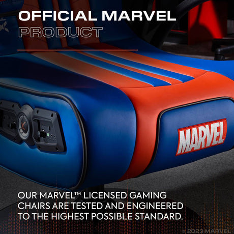 Officially Licensed Marvel™ Elite 2.1 Audio Console Gaming Chair - Spider-Man