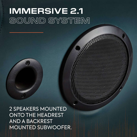 Officially Licensed Marvel™ Elite 2.1 Audio Console Gaming Chair - Thor