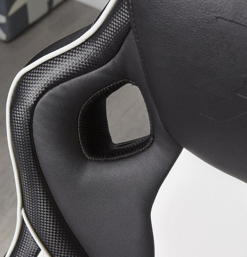 Maverick Ergonomic PC Office Gaming Chair - Black / White