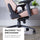 Onyx Ergonomic PC Office Gaming Chair - Fabric Pink / Grey