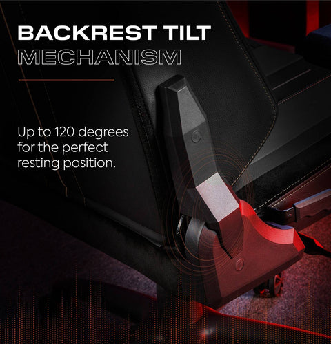 Onyx Ergonomic PC Office Gaming Chair - Fabric Black / Gold