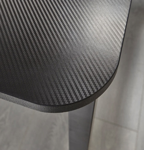 Panther XL 155cm Reversible Corner Gaming Desk with Mousepad - Carbon Black