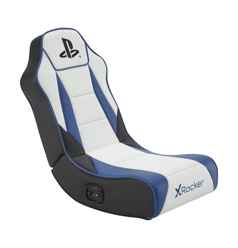Officially Licensed Playstation™ Geist 2.0 Audio Gaming Chair for Kids - White