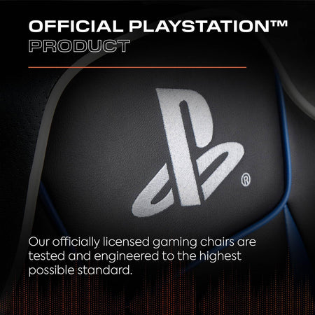 Officially Licensed Playstation™ Geist 2.0 Audio Gaming Chair for Kids - Black