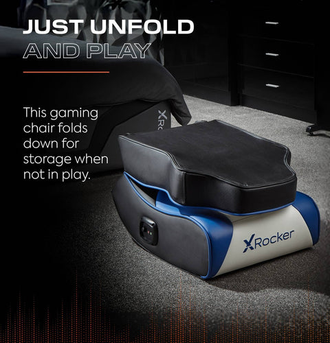 Officially Licensed Playstation™ Geist 2.0 Audio Gaming Chair for Kids - White