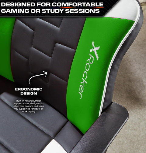 Saturn Ergonomic PC Office Gaming Chair - Green