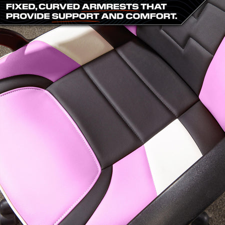 Saturn Ergonomic PC Office Gaming Chair - Pink