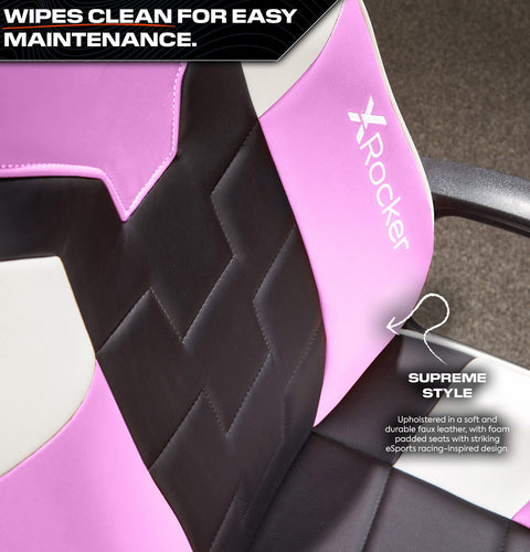 Saturn Ergonomic PC Office Gaming Chair - Pink