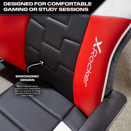Saturn Ergonomic PC Office Gaming Chair - Red