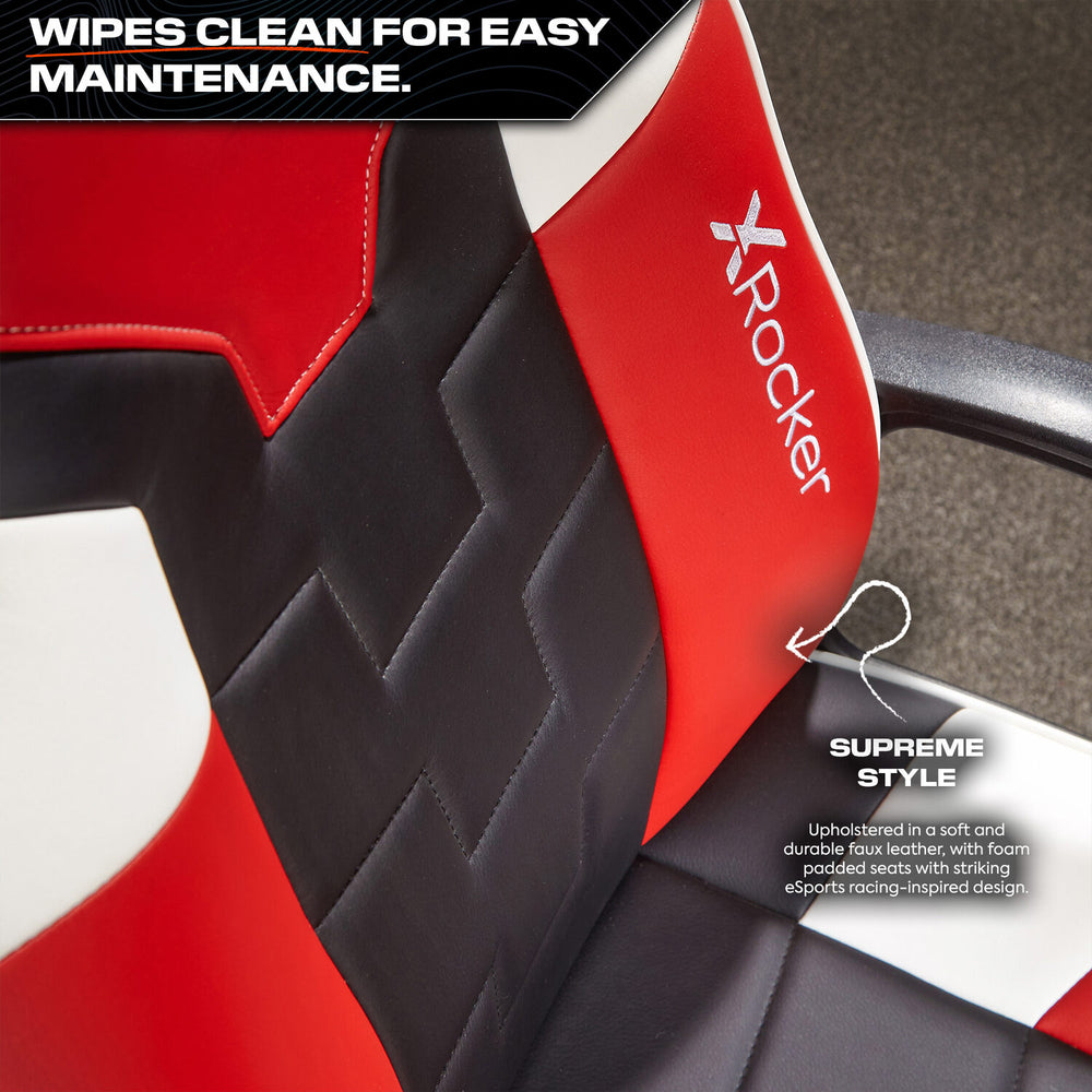 Saturn Ergonomic PC Office Gaming Chair - Red