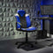 Saturn Ergonomic PC Office Gaming Chair - Blue