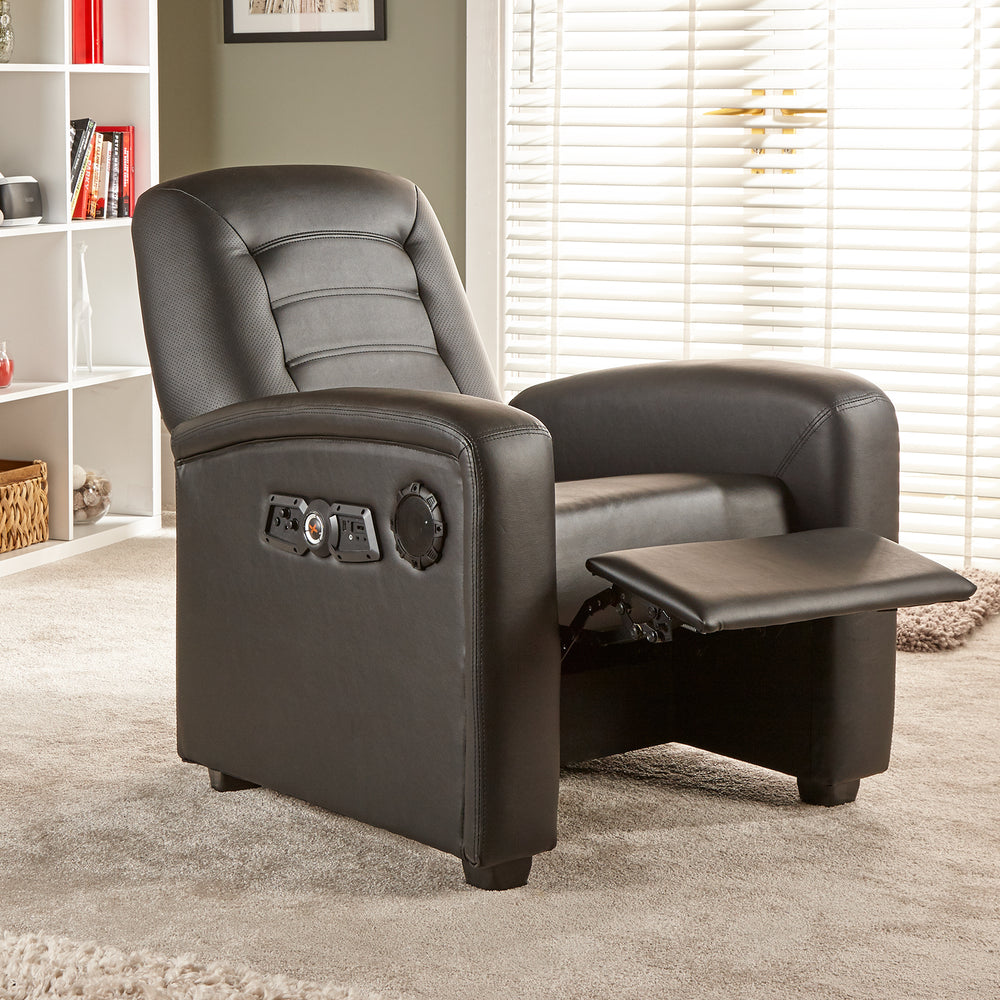 Premier 4.1 Audio Recliner Gaming Chair - Black