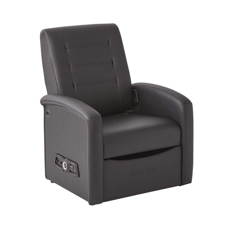 Premier Jr 2.1 Audio Ottoman Gaming Chair for Kids - Black