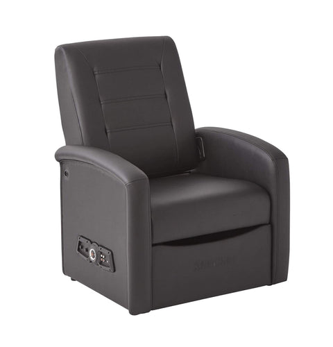 Premier Jr 2.1 Audio Ottoman Gaming Chair for Kids - Black