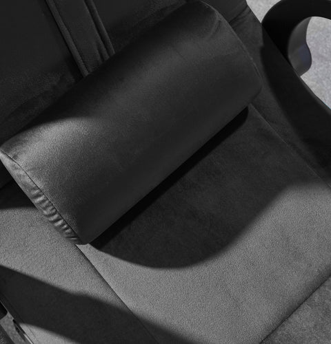 Deluxe 4.1 Audio Fabric Console Gaming Chair - Black