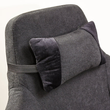 Messina Ergonomic PC Office Gaming Chair - Fabric Black