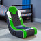 Shadow 2.0 Audio Floor Rocker Gaming Chair for Kids - Green / Black