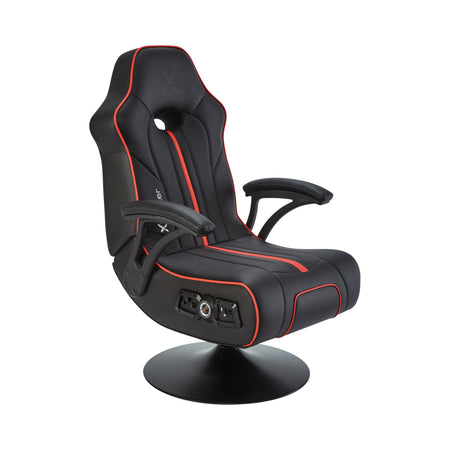 Torque 2.1 Audio Console Gaming Chair - Black / Red