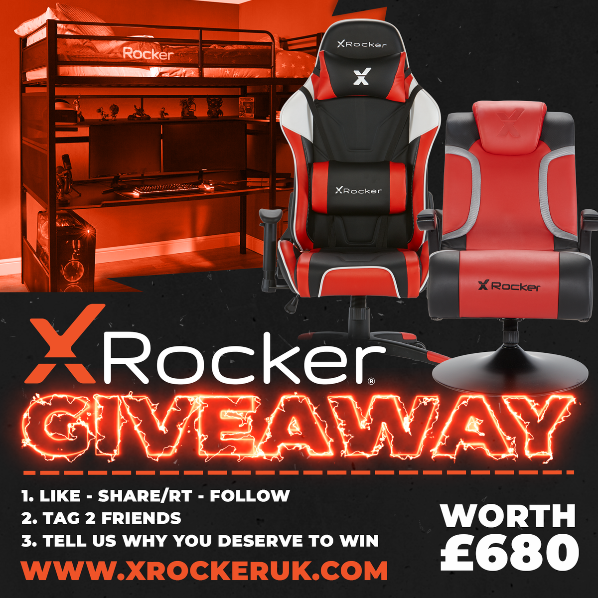 Custom Controllers UK is now X Rocker Gaming!