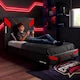 X Rocker gaming beds featuring ergonomic designs, built-in storage, RGB lighting, and TV mounts for the ultimate gaming setup. Perfect for gamers looking to maximize comfort and functionality.