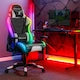 Ergonomic gaming chair with lumbar support for pro gamers