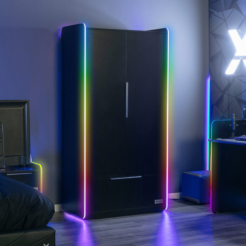 2 Door Wardrobes with Drawers for Kids