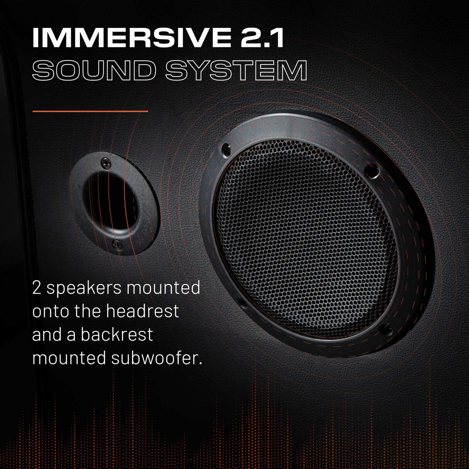 Officially Licensed Playstation™ Legend 2.1 Audio Console Gaming Chair - White / Blue