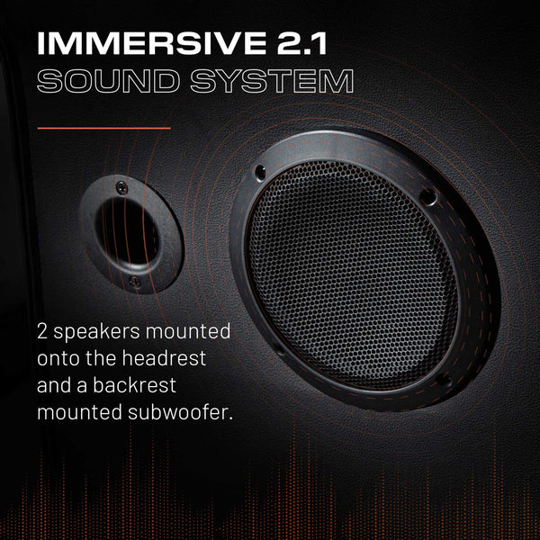 Officially Licensed Playstation™ Legend 2.1 Audio Console Gaming Chair - White / Blue