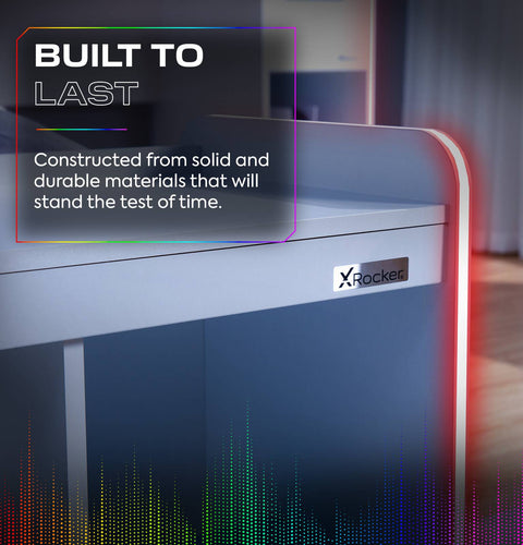 Electra TV Media Unit with Neo Motion SYNC™ App Controlled LED Lights - White