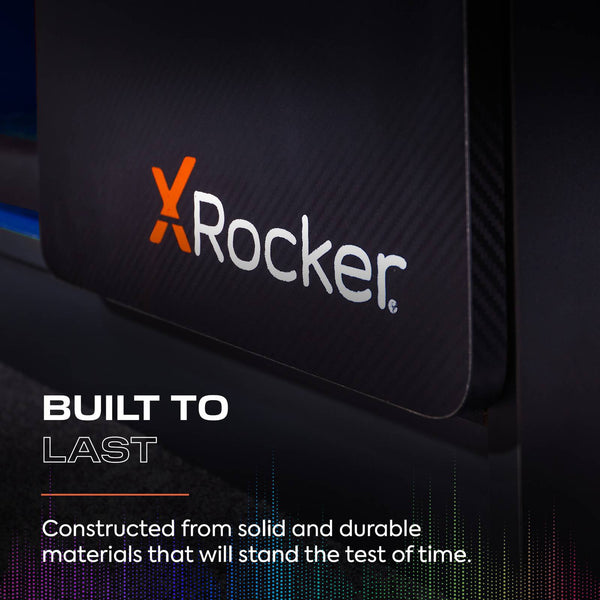 Carbon-Tek LED TV Media Unit - Grey / Blue RGB