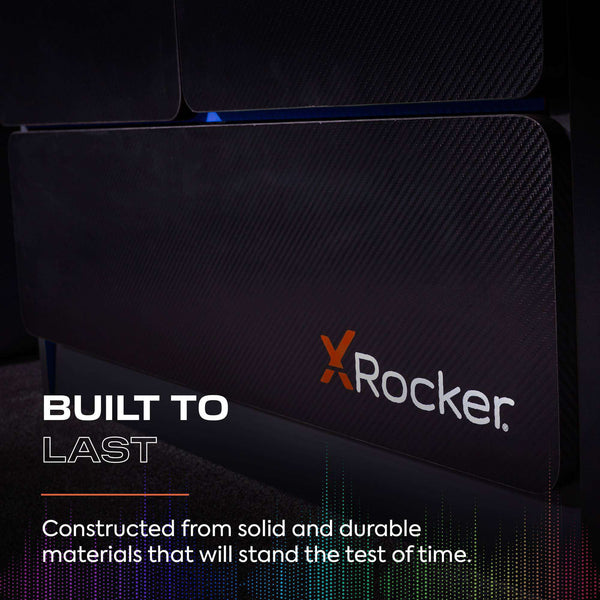 Carbon-Tek LED 2-Door Wardrobe with Drawer - Grey / Blue RGB