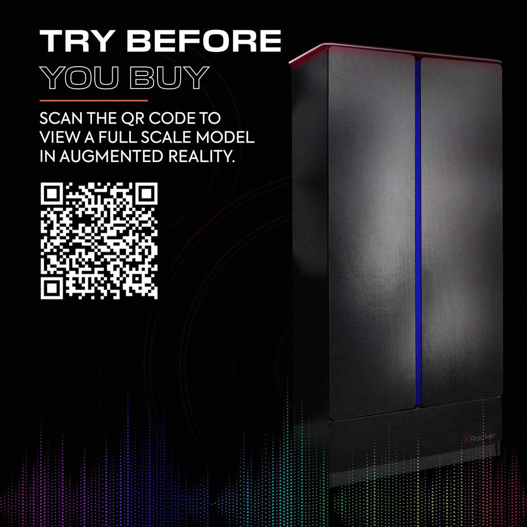 Carbon-Tek LED 2-Door Wardrobe with Drawer - Grey / Blue RGB