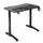 Panther Gaming Desk - Carbon Fibre Black