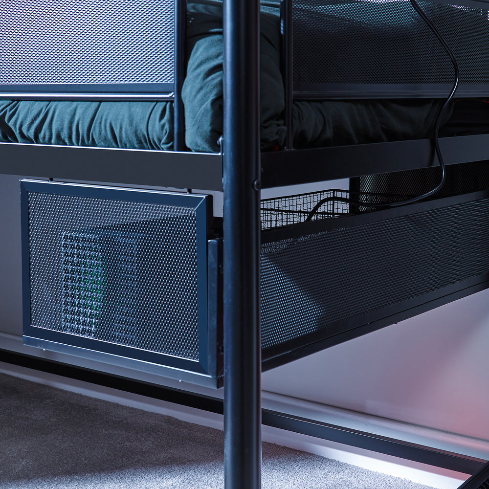 Contra Mid Sleeper Gaming Bed with TV Mount